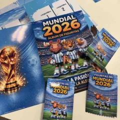 Fiebre por el álbum del Mundial: emprendedores ofrecen alternativas personalizadas con kits más económicos