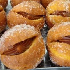 Receta de bolas de fraile rellenas con dulce de leche en pocos pasos