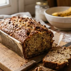 Receta de budín de banana: fácil, rápida y con muy pocos ingredientes