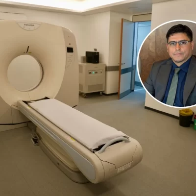 Claudio Vidal destacó la llegada del tomógrafo al hospital de Río Turbio: “Empezamos a garantizar diagnósticos más rápidos, precisos y cerca de cada familia”