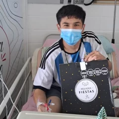Desesperado pedido de ayuda para Ezequiel, un joven de Santa Cruz con leucemia