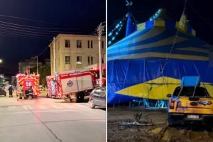 Lo despidieron del Circo y volvió por venganza: intentó incendiar la carpa, pero lo atraparon infraganti y lo redujeron a golpes