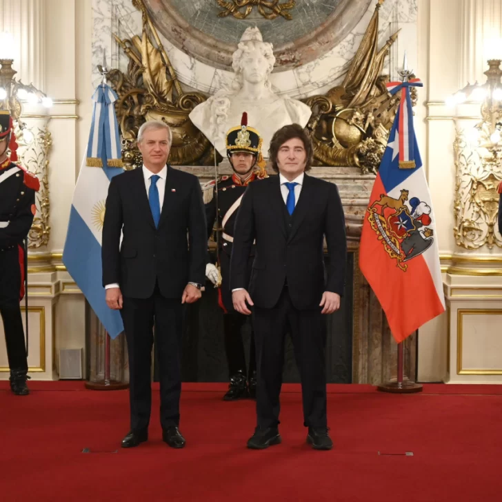 Javier Milei recibió al presidente de Chile, José Antonio Kast, en Casa Rosada para reforzar la agenda bilateral Javier Milei recibió al presidente de Chile, José Antonio Kast, en Casa Rosada para reforzar la agenda bilateral