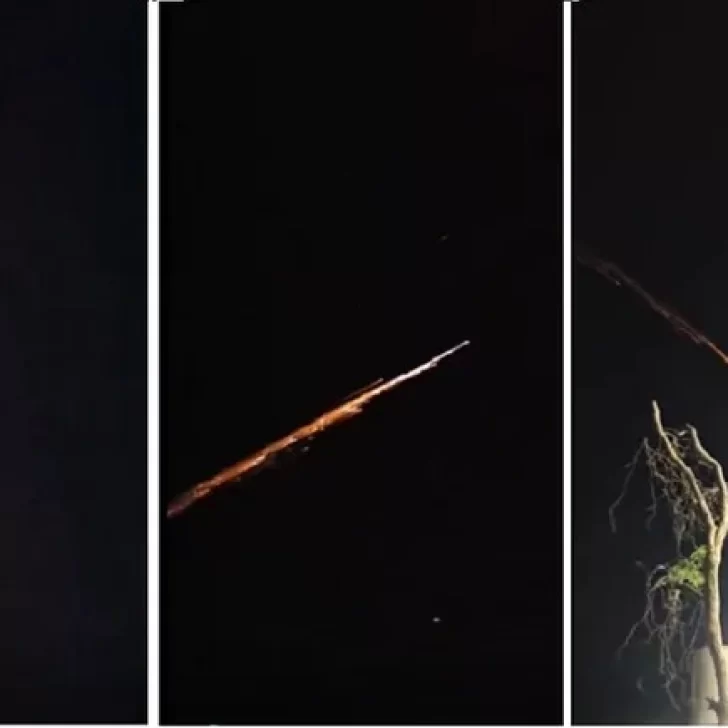 “¿Misiles o cometas?”: bolas de fuego en el cielo sorprendieron a habitantes de la Patagonia en la medianoche, la explicación de expertos “¿Misiles o cometas?”: bolas de fuego en el cielo sorprendieron a habitantes de la Patagonia en la medianoche, la explicación de expertos