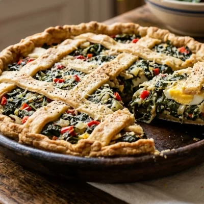Tarta de acelga: una receta bien fácil y rápida con masa hojaldrada