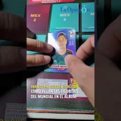 Figuritas perfectas: aprendé a pegarlas en el álbum del Mundial 2026 sin errores