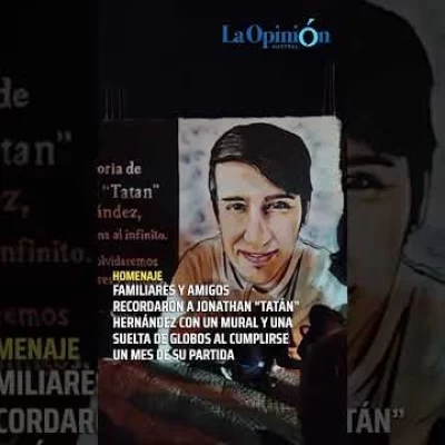 Emotivo homenaje a Jonathan “Tatán” Hernández a un mes de su partida