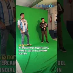 Gran intercambio de figuritas del Mundial 2026 en La Opinión Austral