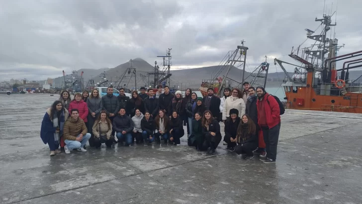  Jovenes de Chubut y Santa Sruz que participaron de la formación para jóvenes líderes.