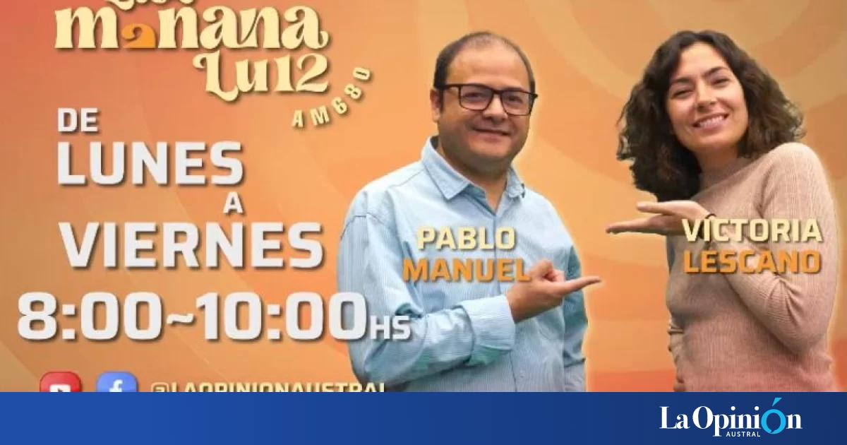 La Mañana de LU12: información que te acompaña con toda la actualidad de Santa Cruz y la Patagonia