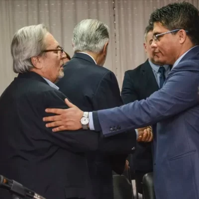 Gran expectativa por la reunión del gobernador Claudio Vidal con el presidente del TSJ, Daniel Mariani Gran expectativa por la reunión del gobernador Claudio Vidal con el presidente del TSJ, Daniel Mariani