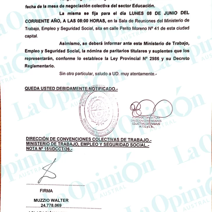 Sorpresa en la paritaria docente: el Gobierno convocó al gremio UDA junto a ADOSAC y AMET Sorpresa en la paritaria docente: el Gobierno convocó al gremio UDA junto a ADOSAC y AMET