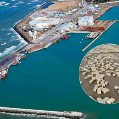 Comodoro Rivadavia: la marejada causó graves daños en el puerto y destruyó parte del muelle Comodoro Rivadavia: la marejada causó graves daños en el puerto y destruyó parte del muelle