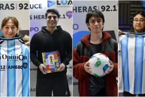 ¡Modo Mundial!: Elsa, Adriel, Joaquín y Ana, los ganadores del jueves de La Opinión Austral