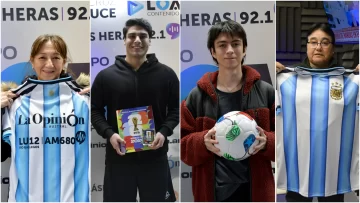 ¡Modo Mundial!: Elsa, Adriel, Joaquín y Ana, los ganadores del jueves de La Opinión Austral ¡Modo Mundial!: Elsa, Adriel, Joaquín y Ana, los ganadores del jueves de La Opinión Austral