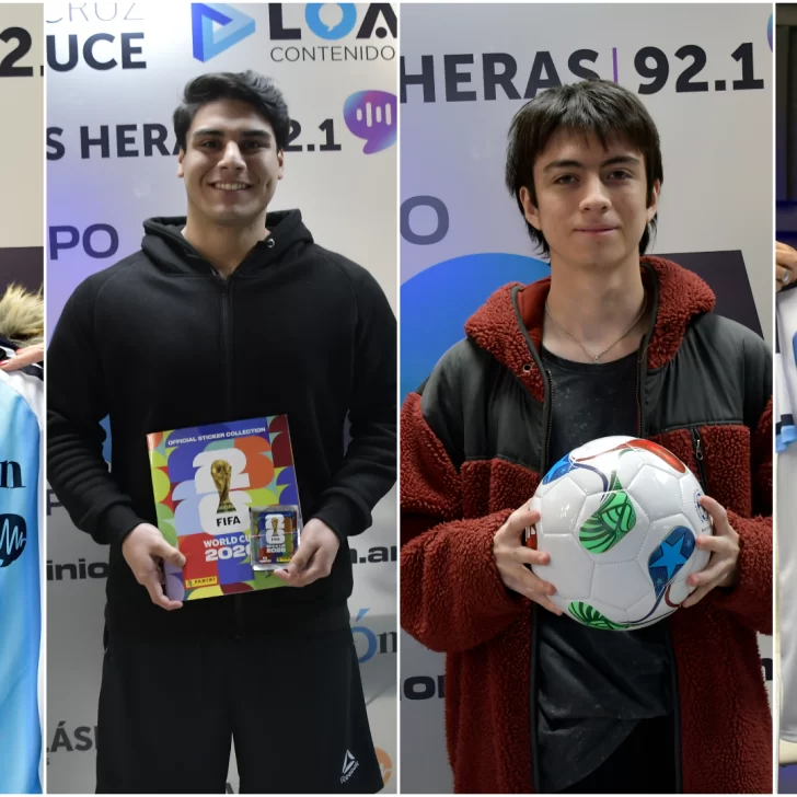 ¡Modo Mundial!: Elsa, Adriel, Joaquín y Ana, los ganadores del jueves de La Opinión Austral ¡Modo Mundial!: Elsa, Adriel, Joaquín y Ana, los ganadores del jueves de La Opinión Austral