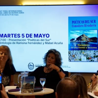 Ramona Fernández en la Feria Internacional del Libro de Buenos Aires: “La Patagonia es todo para nosotros”