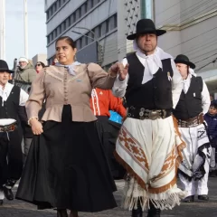 Río Gallegos celebró el 25 de Mayo con acto y desfile cívico militar