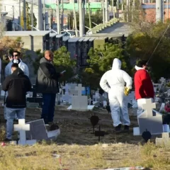 Comenzó el proceso de exhumación de tumbas de la causa por la desaparición forzada de Iván Torres