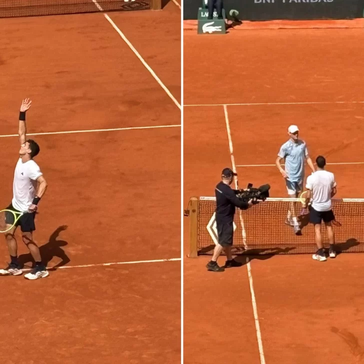 Juan Manuel Cerúndolo dio el gran batacazo y eliminó a Jannik Sinner de Roland Garros Juan Manuel Cerúndolo dio el gran batacazo y eliminó a Jannik Sinner de Roland Garros