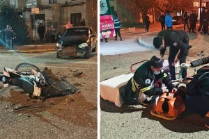 “Voló 5 metros, está vivo de milagro”: joven en moto fue embestido por un conductor alcoholizado en Río Gallegos