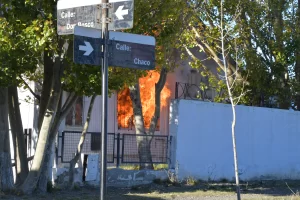 Se incendió una casa histórica de Río Gallegos que funciona para alojar detenidos de la Cárcel Federal de Río Gallegos