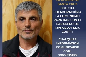 La Policía de Santa Cruz busca a un hombre vinculado a la desaparición de Aníbal Cepeda