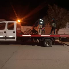 Operativo en Puerto Deseado: secuestraron una moto y labraron 11 multas