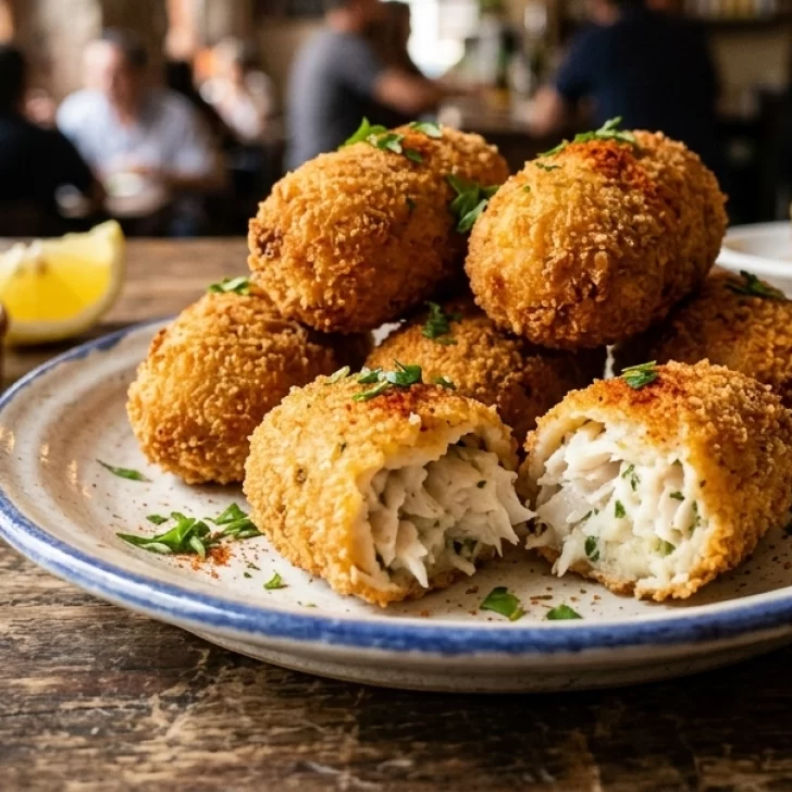 Croquetas de merluza: un bocado crocante de pescado fresco Croquetas de merluza: un bocado crocante de pescado fresco