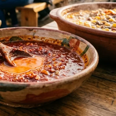 Receta de salsa picante tradicional para recalentar el locro
