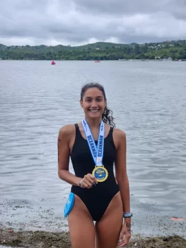De Caleta Olivia al Mundial: Micaela Merlo clasificó a la Final de Oceanman y busca apoyo para representar a la Argentina De Caleta Olivia al Mundial: Micaela Merlo clasificó a la Final de Oceanman y busca apoyo para representar a la Argentina