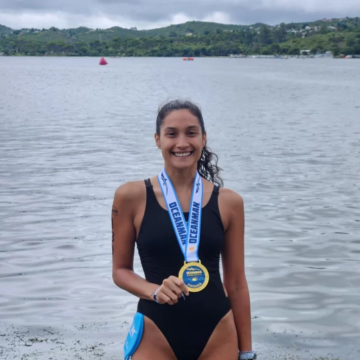 De Caleta Olivia al Mundial: Micaela Merlo clasificó a la Final de Oceanman y busca apoyo para representar a la Argentina De Caleta Olivia al Mundial: Micaela Merlo clasificó a la Final de Oceanman y busca apoyo para representar a la Argentina
