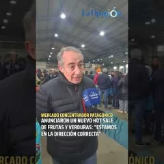 Nuevo Hot Sale de frutas y verduras en el Mercado Concentrador Patagónico
