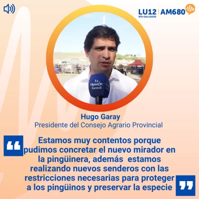 Cabo Vírgenes estrena nuevo mirador y buscan potenciar uno de los principales atractivos turísticos de Río Gallegos