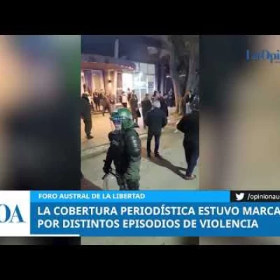 El teólogo Gabriel Ballerini habló en exclusiva con La Opinión Austral fuera del Foro de la Libertad