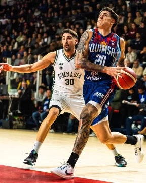 Finales Liga Nacional de Básquet: Gimnasia cayó otra vez ante Quimsa, la serie se puso 3-2 y vuelve a Comodoro este sábado Finales Liga Nacional de Básquet: Gimnasia cayó otra vez ante Quimsa, la serie se puso 3-2 y vuelve a Comodoro este sábado