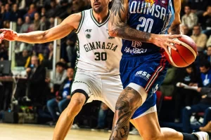 Finales Liga Nacional de Básquet: Gimnasia cayó otra vez ante Quimsa, la serie se puso 3-2 y vuelve a Comodoro este sábado Finales Liga Nacional de Básquet: Gimnasia cayó otra vez ante Quimsa, la serie se puso 3-2 y vuelve a Comodoro este sábado