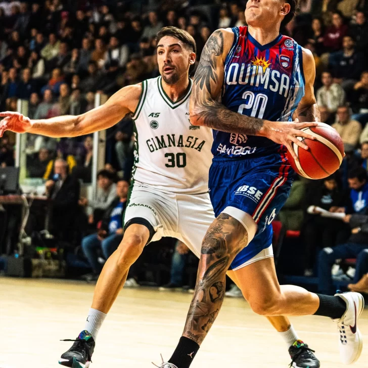 Finales Liga Nacional de Básquet: Gimnasia cayó otra vez ante Quimsa, la serie se puso 3-2 y vuelve a Comodoro este sábado Finales Liga Nacional de Básquet: Gimnasia cayó otra vez ante Quimsa, la serie se puso 3-2 y vuelve a Comodoro este sábado