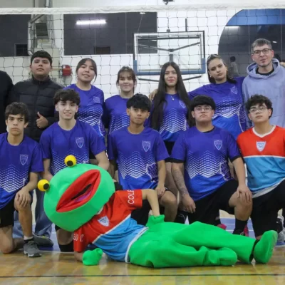 Los Juegos Estudiantiles vivieron una nueva jornada a puro vóley, integración y valores