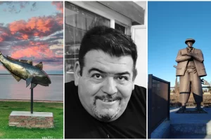 Falleció el artista Aldo Soto, autor de las esculturas al róbalo y a Facón Grande Falleció el artista Aldo Soto, autor de las esculturas al róbalo y a Facón Grande