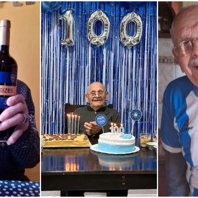 ¡Un siglo de vida!: el santacruceño don Pedro Cuell cumplió 100 años ¡Un siglo de vida!: el santacruceño don Pedro Cuell cumplió 100 años