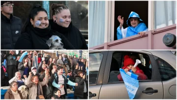 Alegría albiceleste: Argentina clasificó y Río Gallegos, Caleta Olivia y Las Heras festejaron en las calles Alegría albiceleste: Argentina clasificó y Río Gallegos, Caleta Olivia y Las Heras festejaron en las calles