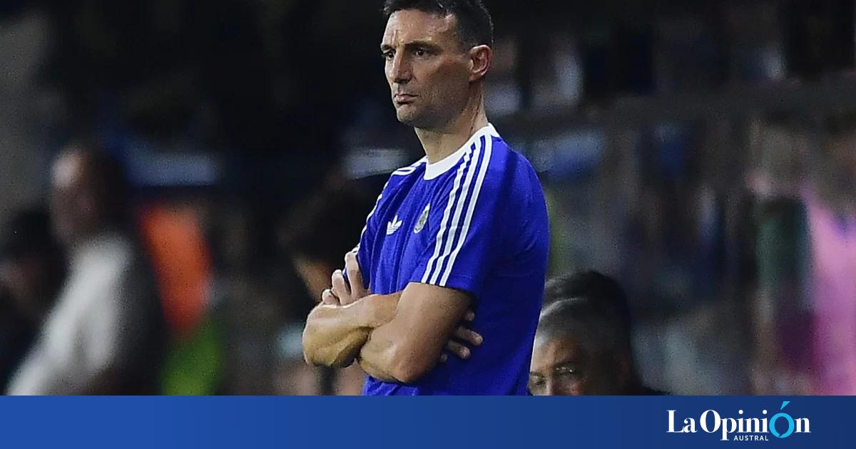 Lionel Scaloni habló sobre la lesión de Balerdi y afirmó que podría ...