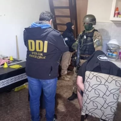 Desbarataron un punto de venta de drogas tras el operativo “Kiosco Blanco” en Puerto San Julián