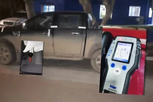 Iba en por una ruta de Santa Cruz con 2,28 de alcohol en sangre, sin carné ni seguro cruzándose de carril: “No fue tragedia de milagro” Iba en por una ruta de Santa Cruz con 2,28 de alcohol en sangre, sin carné ni seguro cruzándose de carril: “No fue tragedia de milagro”