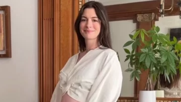 Anne Hathaway anunció que espera a su tercer hijo Anne Hathaway anunció que espera a su tercer hijo