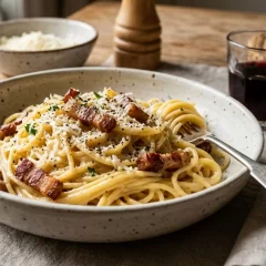 Receta de salsa carbonara: cómo prepararla para acompañar un plato de pastas