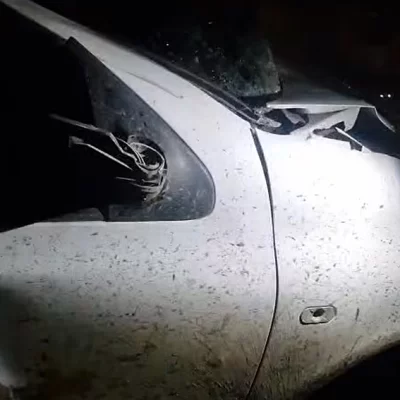 “Casi lo mata al chico”: un caballo se cruzó en la ruta y fue embestido por un joven en las afueras de Río Gallegos