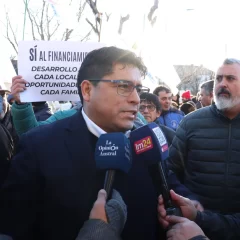 Claudio Vidal: “Hay una clara intención de derrocar a este gobierno provincial”