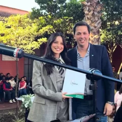 Emilia Mernes fue distinguida en su tierra natal: “Acá empezó todo”